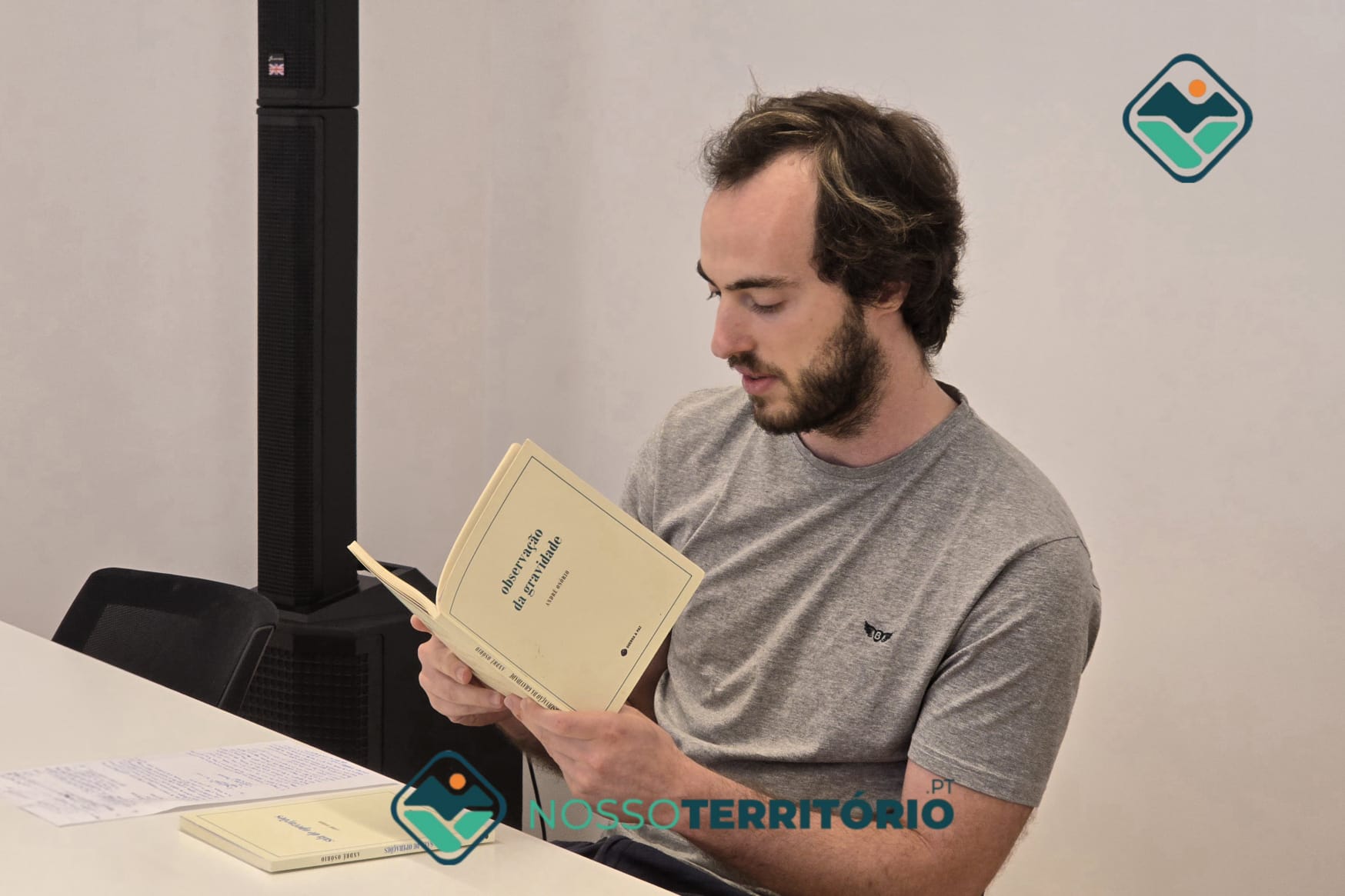 André Osório partilhou com o público baionense o seu percurso literário e o processo de criação da sua obra (C/VÍDEO)