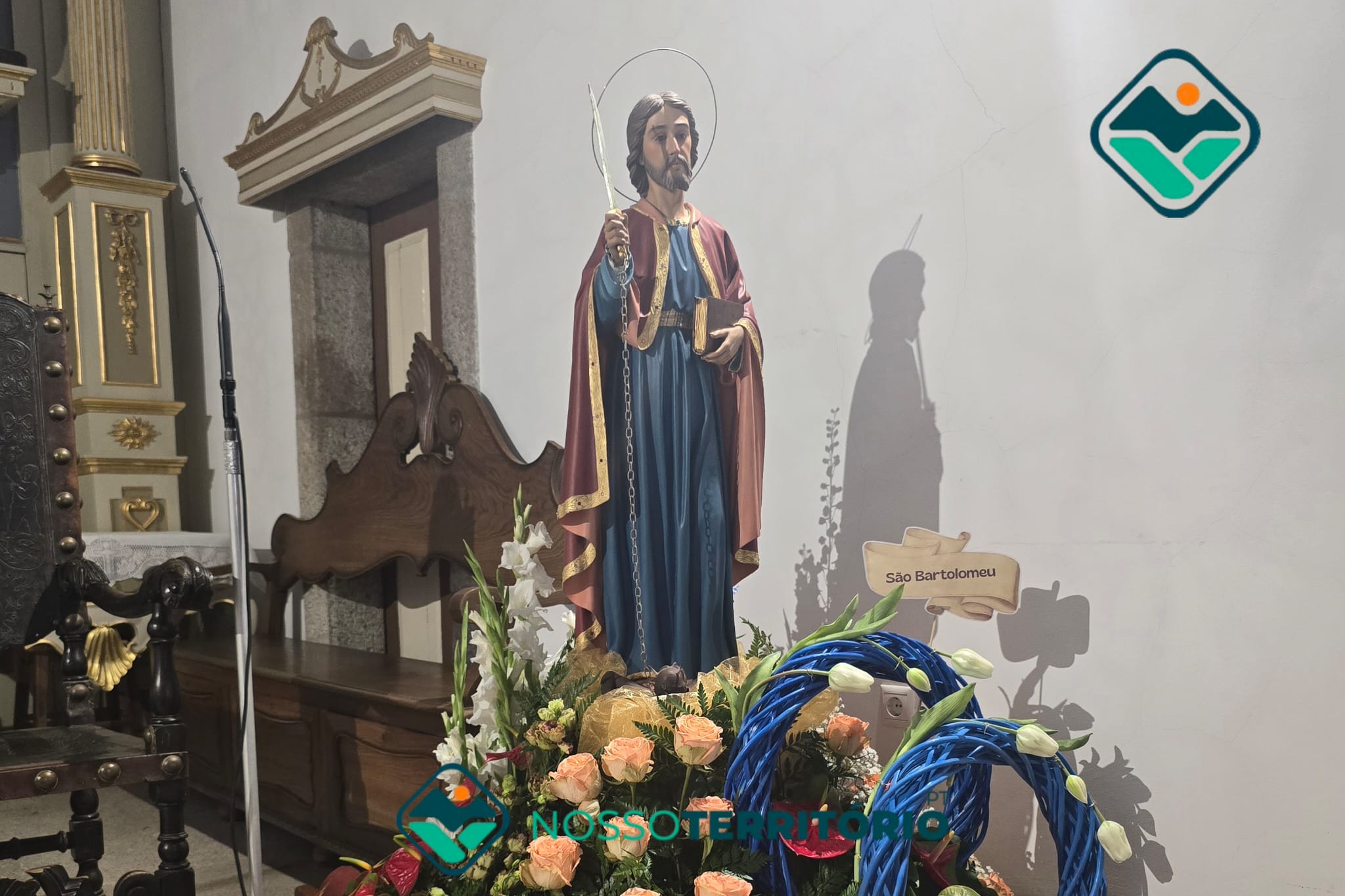 São Bartolomeu o padroeiro de Baião com referências milenares de devoção e romarias no concelho
