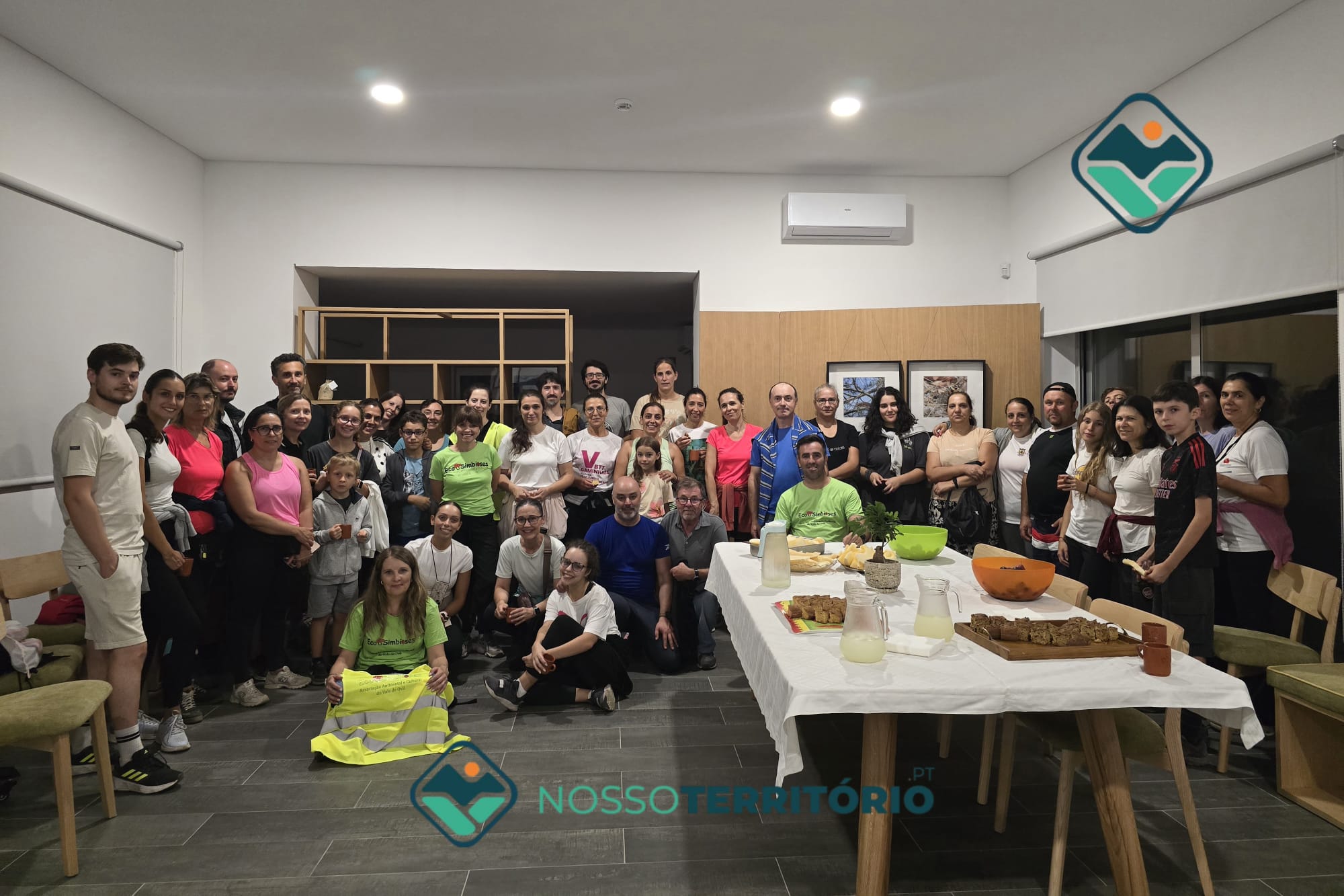Ecosimbioses levou cerca de 60 participantes numa caminhada noturna pela Serra da Aboboreira (C/VÍDEO)