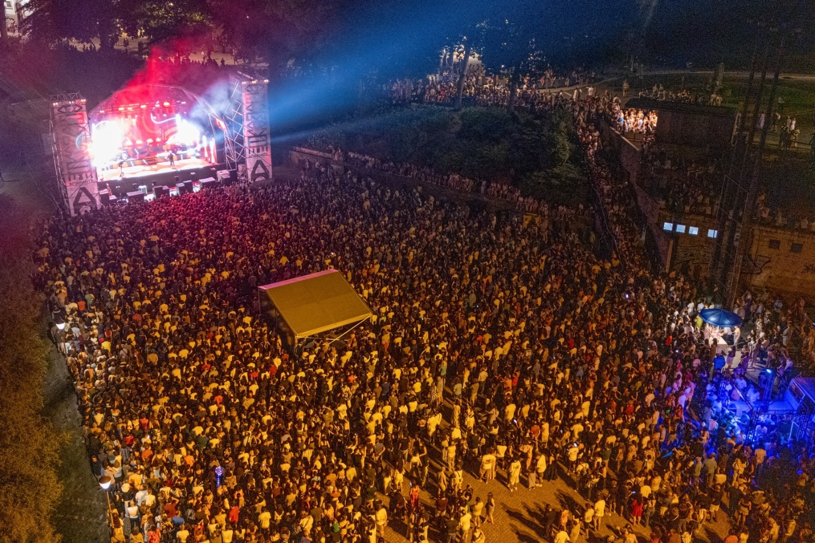 Diogo Piçarra, Wet Bed Ganga, Carlos Vidal e John Mendes no “HÁ FEST!” em Amarante