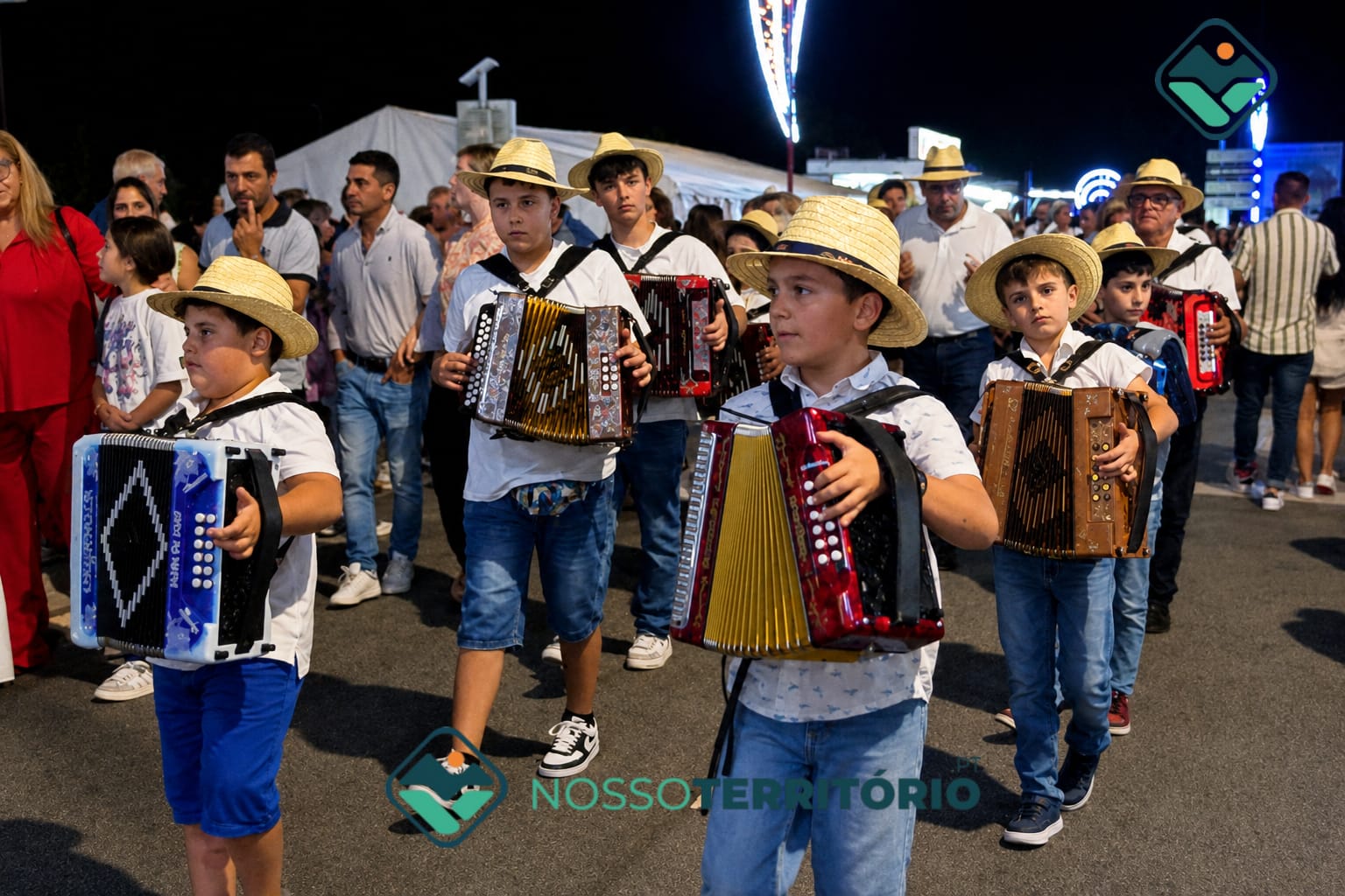 Cerca de 160 tocadores de concertina levaram música e tradição às Festas Concelhias e de S. Bartolomeu (C/VÍDEO)