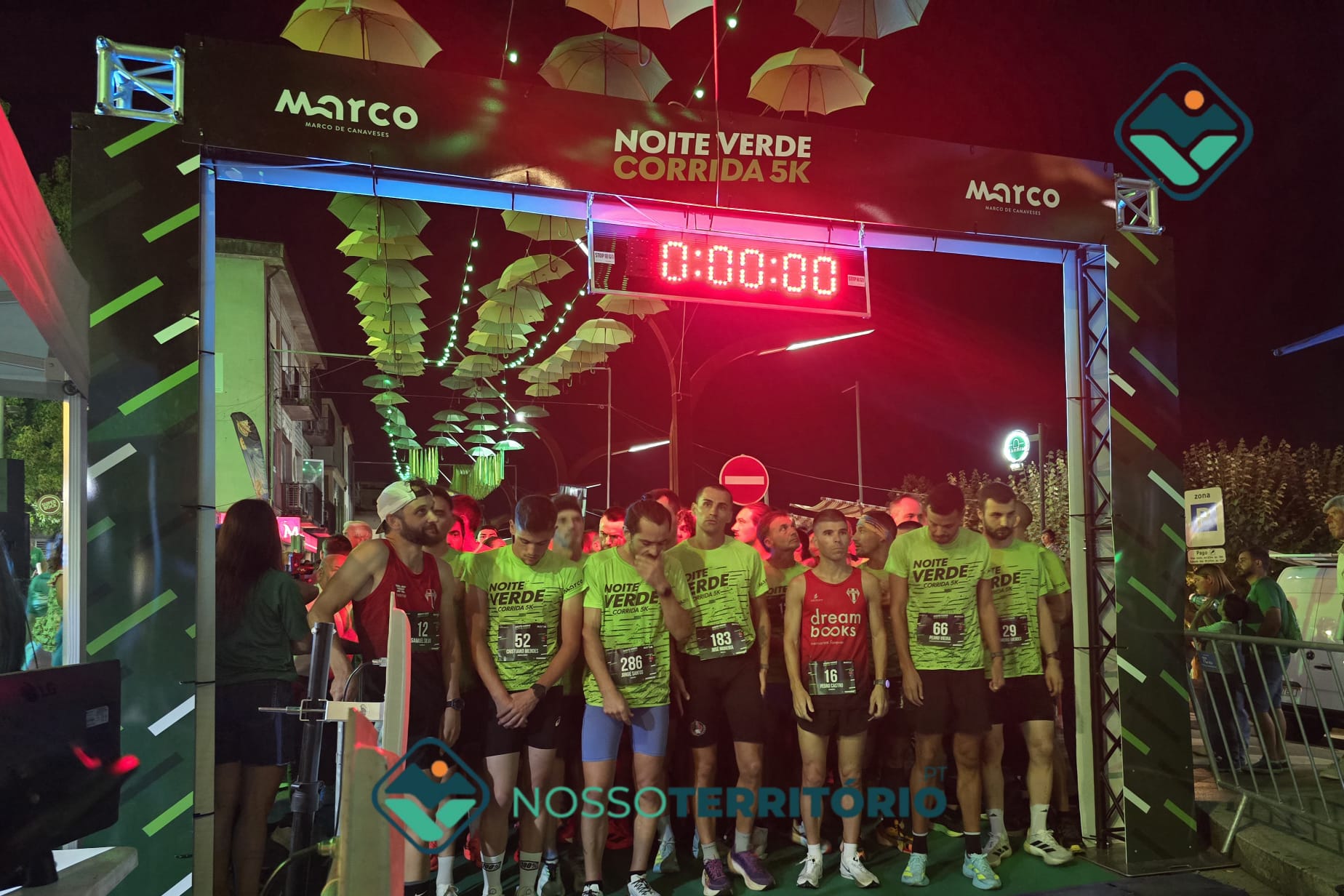 Marco de Canaveses juntou 1.500 participantes na estreia noturna da “Noite Verde Run & Walk” (C/VÍDEO)