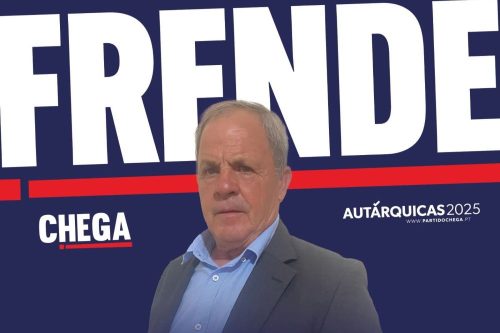 candidato chega frende candidato chega frende